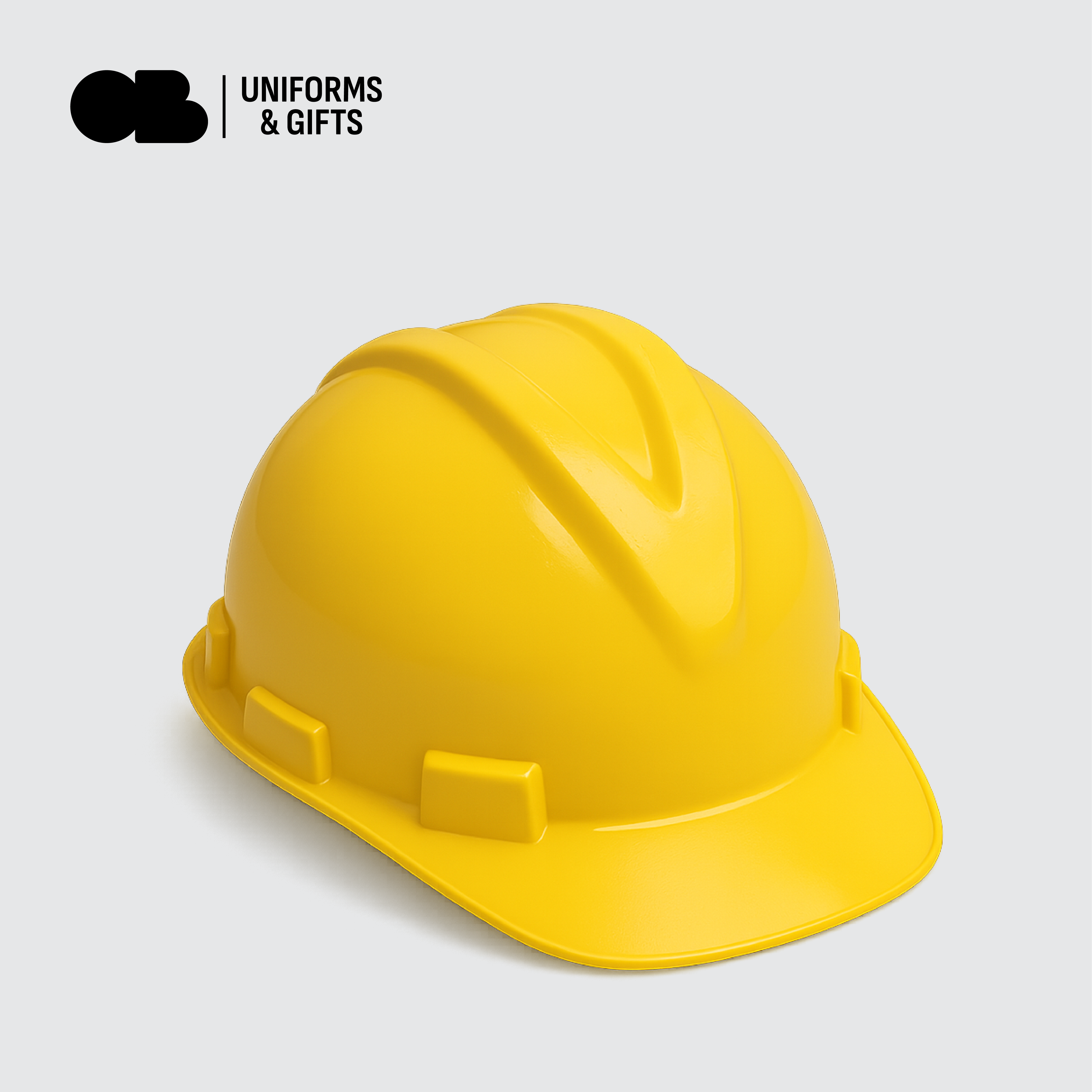 خوذة مهندسين لون أصفر